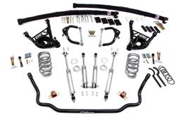 Suspension Package, Stage 3.5, Lowering, Coil Springs, Chevrolet, Pontiac, Black Powdercaoated, Kit