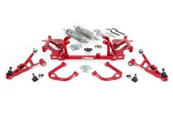 Suspension Package, Front, Crossmember, Control Arms, Coilover Shocks and Springs, Chevy, Pontiac, Kit