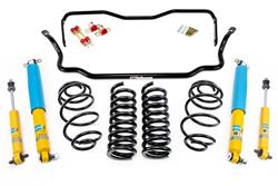 Suspension Handling Package, Stage 1, Black Powdercoated, 1 in. Drop, Buick, Chevrolet, Oldsmobile, Pontiac, Kit