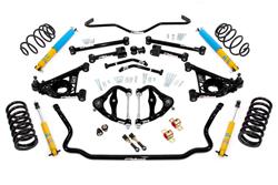 Suspension Handling Package, Stage 2, Black Powdercoated, 2 in. Drop, Buick, Chevrolet, Oldsmobile, Pontiac, Kit