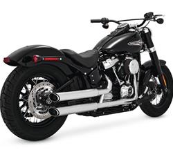 Vance & Hines 18-22 Harley Davidson Softail Twin Slash S/OS PCX Slip-On Exhaust - Chrome