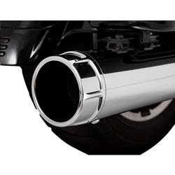 TORQUER 450 SLIP-ONS CHROME