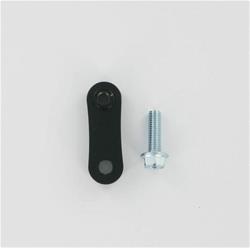 Foot Peg Mounts, Optional Left Passenger Peg Relocation, After installation of Big Radius, Each