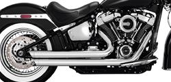 Vance & Hines HD Dyna 06-17 Bigshots Staggered Chrome PCX Full System Exhaust