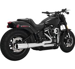 Vance & Hines HD Softail 18-22 Pro Pipe Chrome PCX Full System Exhaust
