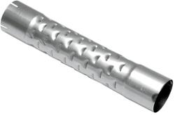 Muffler Insert, Competition, Stainless Steel Core, Fishtail 3 in., Twin Slash 3 in., Each