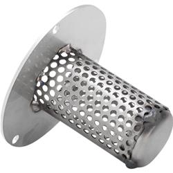 Muffler Insert, Quiet Baffle, Stainless Steel, Natural, Mini Grenade, Eliminator 300, Each
