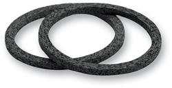 Exhaust Gaskets, Stock Port, Compressed Wire With Graphite, Harley-Davidson®, Pair