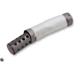 Muffler Insert, Quiet, Big Radius, Stainless Steel Core, Each
