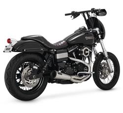 Vance & Hines HD Dyna 91-17 Upsweep SS 2-1 PCX Full System Exhaust