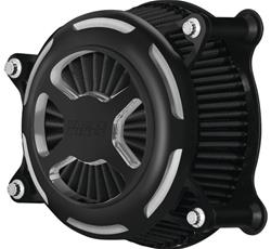 Vance & Hines HD Touring 08-16 VO2 X Intake Black Contrast