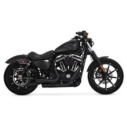 Vance & Hines HD Sportster 04-22 Mini Grenades Black PCX Full System Exhaust