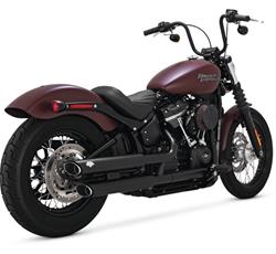 Vance & Hines 18-22 Harley Davidson Softail Twin Slash S/OS PCX Slip-On Exhaust - Black