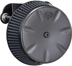 Vance & Hines Skullcap Eliminator Ac Intake Cover Black