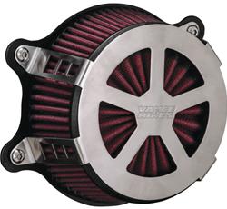 Vance & Hines HD Touring 08-16 Radiant V Intake Brshd