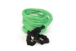 Recovery Rope, 30 ft. Length, 0.850 in. Width, 24,500 lbs. Rating, Nylon, Green, Each
