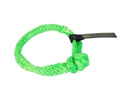 Tow Shackle, Soft Shackle, 11,700 lbs. Rating, 6.000 in. Length, Nylon, Green, Each