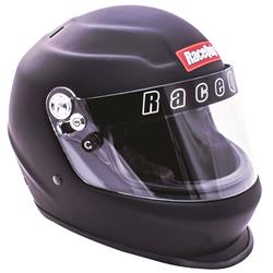 Helmet, PRO Youth, Full Face, Nomex Liner, Black, Matte, Adjustable Youth Size, Each