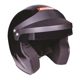 Helmet, OF20, Open Face, Gloss Black, Snell SA2020, EPS Liner, No Graphic, Medium, Each