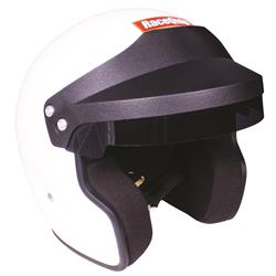 Helmet, OF20, Open Face, Gloss White, Snell SA2020, EPS Liner, No Graphic, Small, Each