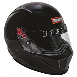 Helmet, VESTA20, Full, Gloss Black, Snell SA2020, EPS Liner, No Graphic, Large, Each