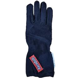 Driving Gloves, 356 Series, Two Layer, Nomex/Suede, Outseam Race Gloves, SFI 3.3/5, Black, Medium, Pair