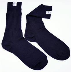 Fire Retardant Socks, SFI 3.3 Fire Retardant Socks 2X-Small, Shoe Size Kids 8-13, Black, Pair