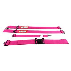 Racing Harness, Latch & Link, Complete, 5-Point, SFI 16.1, Polyester,, Pink, Each