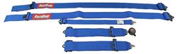 Racing Harness, Sportsman, Complete, 5-Point, Camlock, SFI 16.1, Polyester, Blue, Each