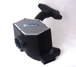 Air Intake Kit, DryTech Closed Box, Polyethylene Tube, Black, Synthetic Filter, Red, Chevy, GMC, Kit