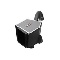 Air Intake Kit, PowerCore, Polyethylene Tube, Black, Synthetic Filter, Blue, Chevy, GMC, Diesel, Kit