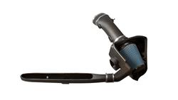Air Intake Kit, Open Element, Polyethylene Tube, Black, DryTech 3D Synthetic Filter, Red, Ford, Kit