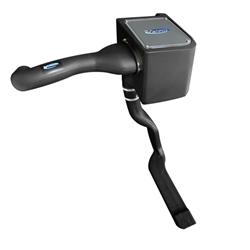 Air Intake Kit, PowerCore, Polyethylene Tube, Black, Synthetic Filter, Blue, for Nissan, Kit