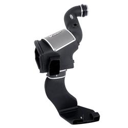 Air Intake Kit, Primo Closed Box, Polyethylene Tube, Black, Cotton Gauze Filter, Red, Chevy, GMC, Diesel, Kit