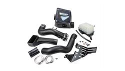Air Intake Kit, Cold Air, Polyethylene Tube, Black, Synthetic Filter, Blue, Ford, Kit