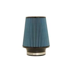 Air Filter, MaxFlow 5, Conical Flanged, Cotton Gauze, Blue, Each