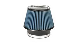 Air Filter, MaxFlow 5, Conical Flanged, Cotton Gauze, Blue, 4.5 in. Inlet Flange I.D., 4 in. Length, Each