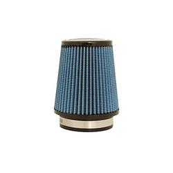 Air Filter, MaxFlow 5, Conical Flanged, 4.5 in. Inlet, 8.0 in. Length, 4.75 in./6.0 in. Diameters, Blue Cotton Gauze, Each