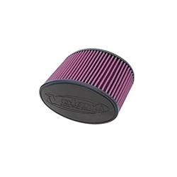 Air Filter, Primo, Conical Flanged, 9.5 in. x 6.5 in. Bottom, 8.25 in. x 5.5 in. Top, Red Cotton Gauze, Each