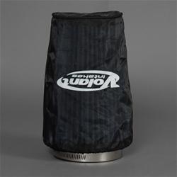 Air Filter Wrap, Polyester, Black, Conical, Each