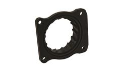 Throttle Body Spacer, Vortice, Nylon Composite, Black, 1 in. Thick, Ford, Lincoln, 5.4L, Each