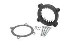 Throttle Body Spacer, Vortice, Nylon Composite, Black, 1 in. Thick, Ford, 5.0, 6.2L, Each