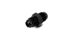 Fitting, Coupler, Union, AN to AN, Straight, Aluminum, Black Anodized, -6 AN, -6 AN, Each