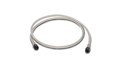 Hose, Pre-Assembled, Braided Stainless Steel, PTFE Lined, 2 ft. Length, -4 AN Female Threads Ends, Each