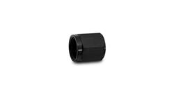 Tube Nut, Aluminum, Black Anodized, -6 AN Female Threads, Each
