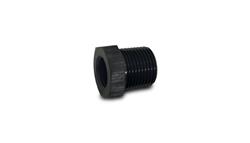Fitting, Reducer, NPT to NPT, Straight, Aluminum, Black Anodized, 1/4 in. NPT, 1/8 in. NPT, Each
