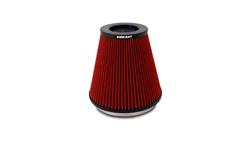 Air Filter, Classic Performance, Conical Flanged, Cotton Gauze, Red, 7 in. Inlet Flange I.D., Each