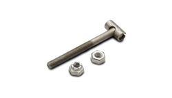 Exhaust Clamp Replacement Parts, V-Band Replacement Fasteners, Bolt, Locknut and Mockup Nut, Each