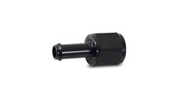 Fitting, Adapter, AN to Hose Barb, Straight, Aluminum, Black Anodized, -6 AN, 5/16 in. Hose Barb, Each
