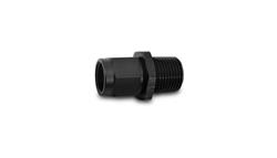 Fitting, Adapter, AN to NPT, Straight, Aluminum, Black Anodized, -3 AN, 1/8 in. NPT, Swivel, Each